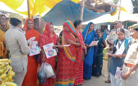 मिशन शक्ति फेज के तहत पुलिस नें चलाया बालिका सुरक्षा अभियान