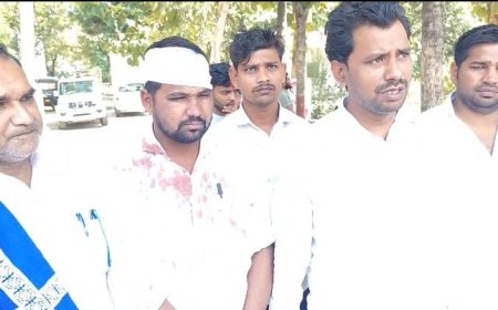 आजाद समाज पार्टी के कार्यकर्ता पर जानलेवा हमला, 