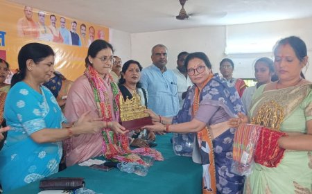 आत्मनिर्भर भारत संकल्प अभियान के अंतर्गत महिला सम्मेलन का हुआ आयोजन 