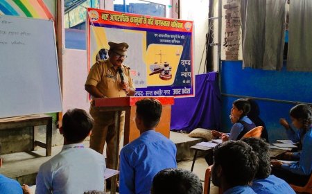 पुलिस नें नये कानून को लेकर चलायी जागरूकता अभियान 