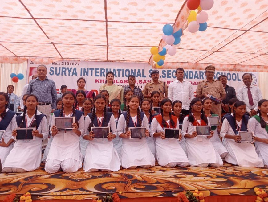 बच्चो की प्रतिभा निखारने के लिए सूर्या संकल्पित-डा0 उदय प्रताप चतुर्वेदी