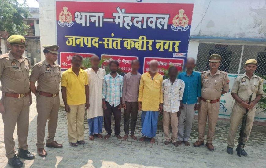 दबिश के दौरान 23 वारण्टी गिरफ्तार