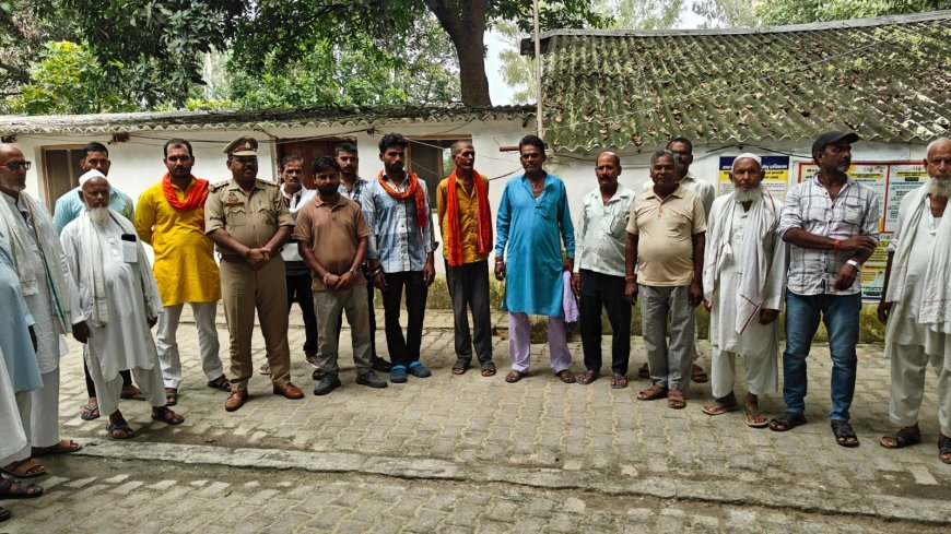 बेलहर पुलिस की सक्रियता से खत्म हुआ विवाद