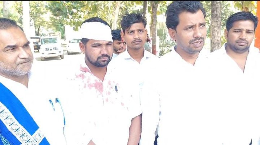 आजाद समाज पार्टी के कार्यकर्ता पर जानलेवा हमला, 