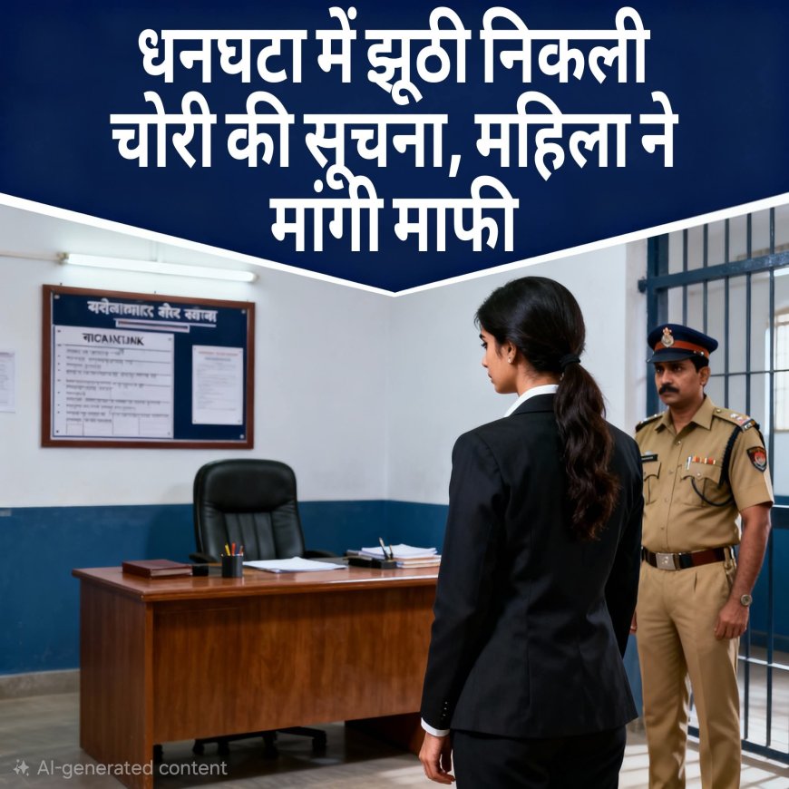 धनघटा में निकली झूठी चोरी की सूचना