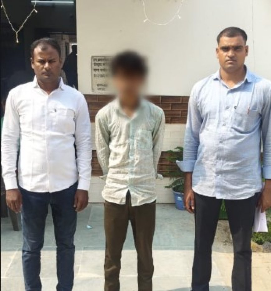 युवती को भगाने वाला वाँछित अभियुक्त गिरफ्तार