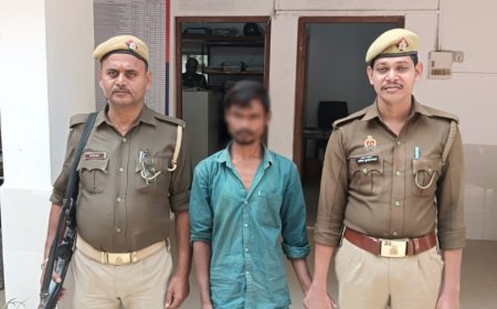 महिला के साथ दुष्कर्म करने वाला वाँछित अभियुक्त गिरफ्तार