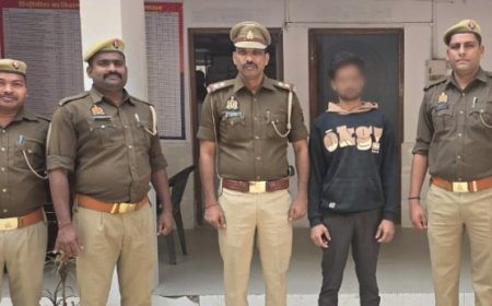 25 हजार के इनामिया अभियुक्त को पुलिस ने किया गिरफ्तार