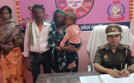 महिला थाना नें तीन परिवारों के मध्य कराया सुलह समझौता