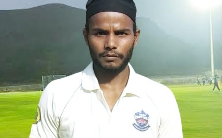 संतकबीरनगर जिले के शिवम यादव का आईपीएल 2026 में नेट फास्ट बॉलर के लिये हुआ चयन