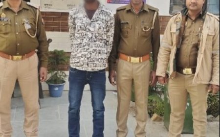 नाबालिग के साथ दुष्कर्म करने के आरोप में युवक गिरफ्तार