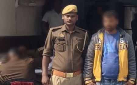 धनघटा पुलिस नें दुष्कर्म करने के आरोपी को किया गिरफ्तार
