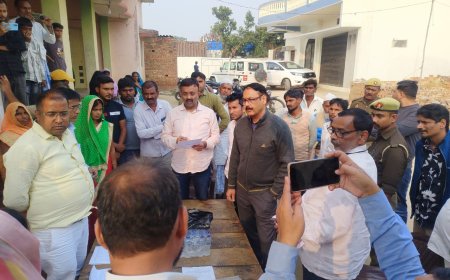 डीएम ने एसआईआर कार्यो का किया निरीक्षण