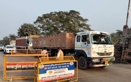 अयोध्या में ध्वजारोहण समारोह के मद्देनजर वाहनो के आवागमन बाधित 