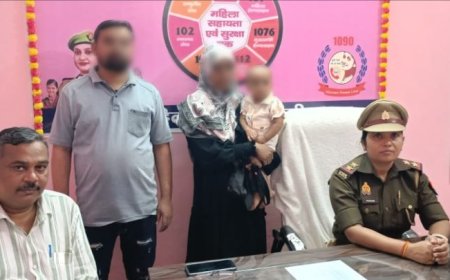 महिला थाना नें पाॅच परिवारों के बीच कराया सुलह समझौता