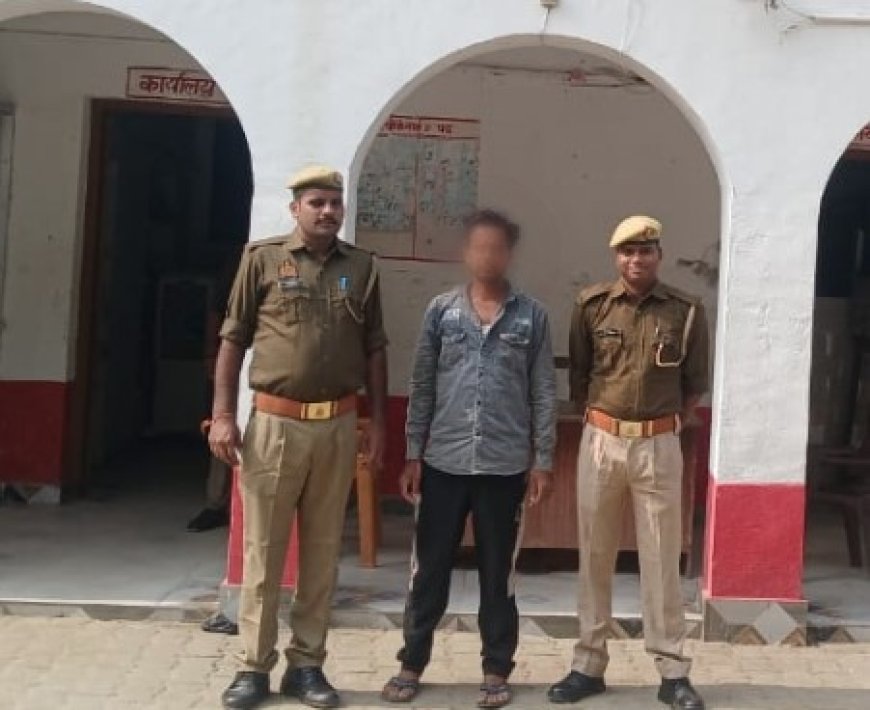 गैंगेस्टर एक्ट में अभियुक्त गिरफ्तार