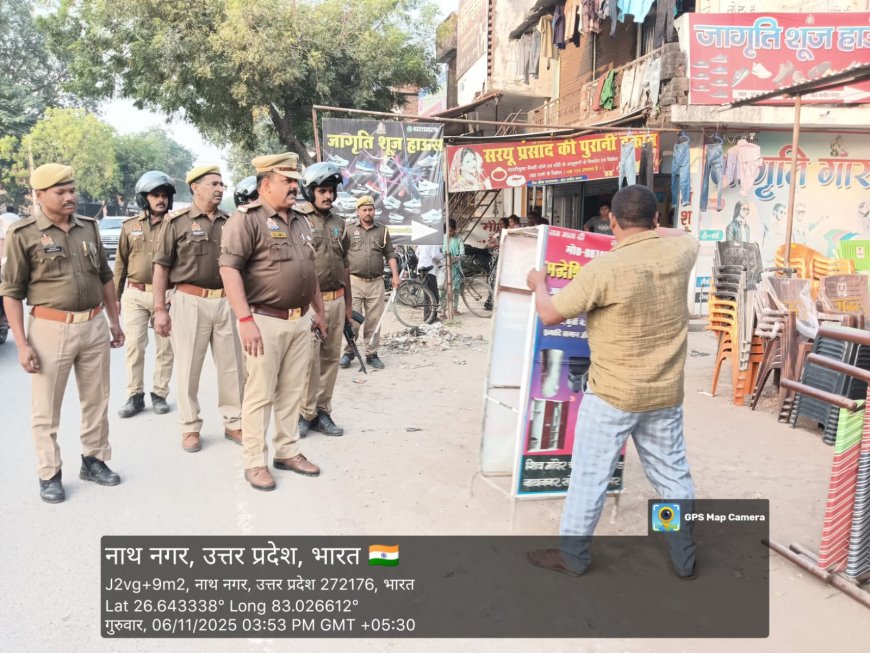 महुली थानाध्यक्ष नें चलाया यातायात जागरुकता अभियान 