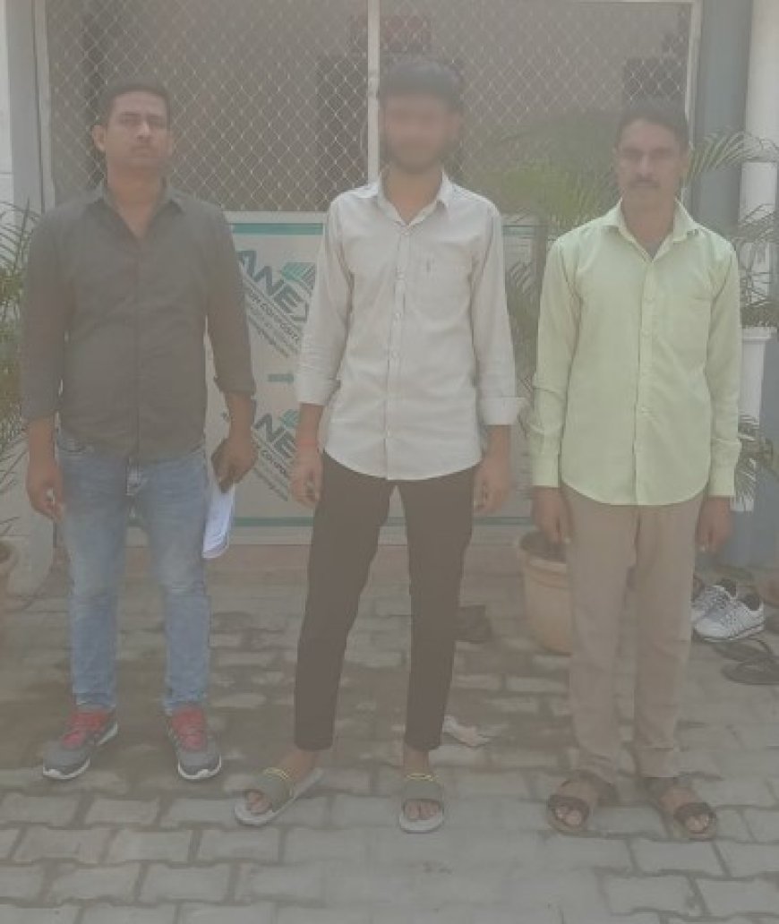 नाबालिग को बहला फुसलाकर भगाने पर बाल अपचारी गिरफ्तार 