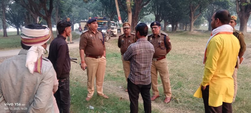 एसपी के आदेश पर आठ लोगों के खिलाफ मुकदमा दर्ज