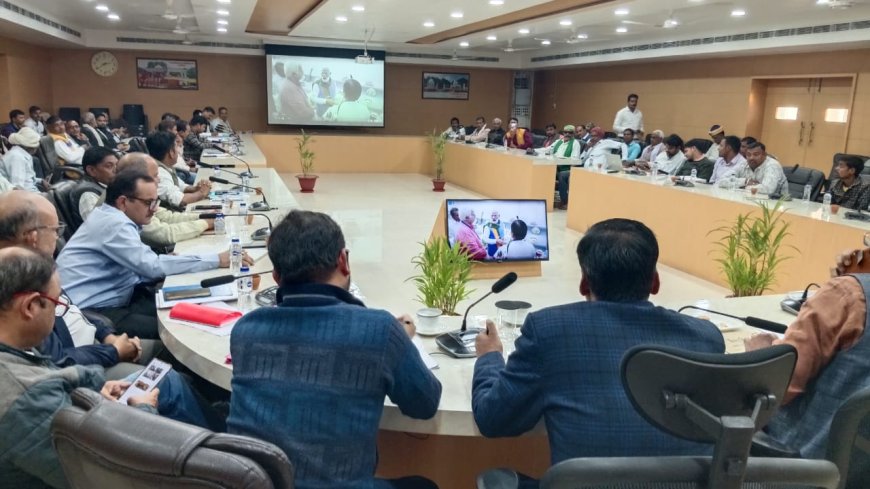 किसान सम्मान निधि की 21वीं किस्त का किया हस्तांतरण