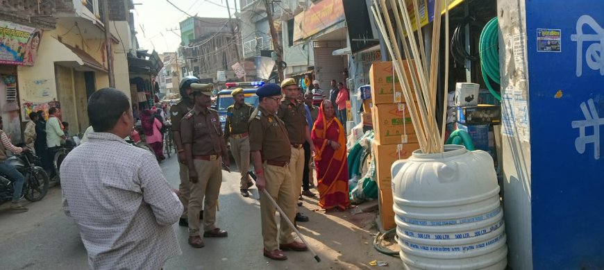 मेहदावल नगर पंचायत में चला अतिक्रमण विरोधी अभियान