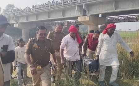 आमी नदी में मिला शव,मचा हड़कंप 