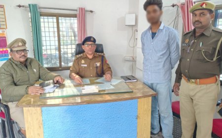 एक अभियुक्त व बाल अपचारी को मोबाईल व घटना में प्रयुक्त बाइक के साथ किया गिरफ्तार