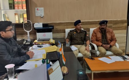 एस पी नें समस्त अधिकारी व कर्मचारीगण के साथ गूगल मीट के माध्यम में की ऑनलाइन गोष्ठी