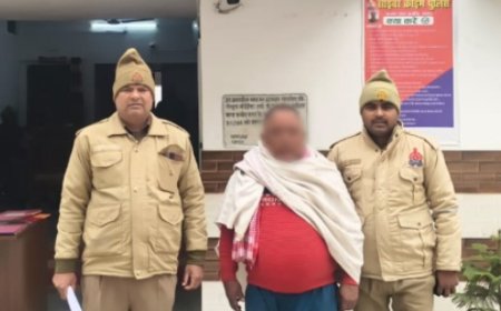 गाँजा के साथ एक अभियुक्त गिरफ्तार