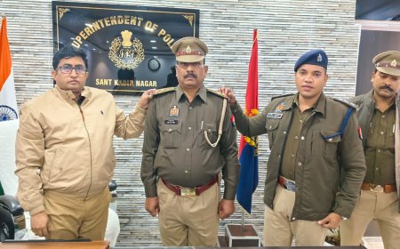 एसपी नें  7 उप निरीक्षकों को स्टार लगाकर दी गई बधाई