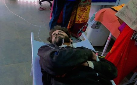 नशे की हालत में तेज रफ्तार युवक ने टैंपो को मारी टक्कर