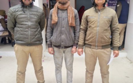 700 ग्राम अवैध गाँजा के साथ एक गिरफ्तार