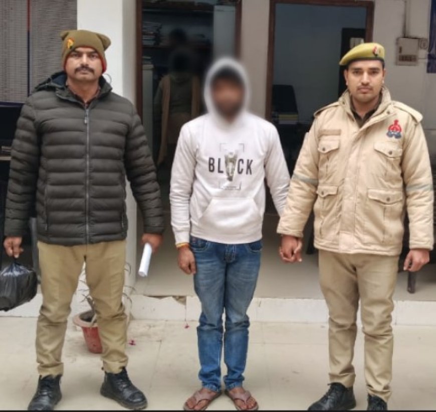 660 ग्राम अवैध गाँजा के साथ एक गिरफ्तार