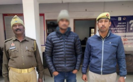 गैंगेस्टर एक्ट में आरोपी गिरफ्तार