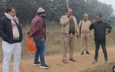 भू माफियाओं के चंगुल से पुलिस व राजस्व की संयुक्त टीम ने पीड़ित को दिलाया कब्जा