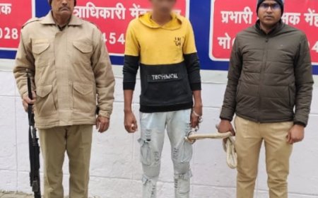 युवती को बहला फुसलाकर भगाने वाला अभियुक्त गिरफ्तार