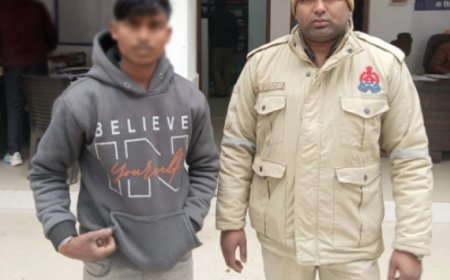 युवती को बहला फुसलाकर भगाने वाला अभियुक्त गिरफ्तार