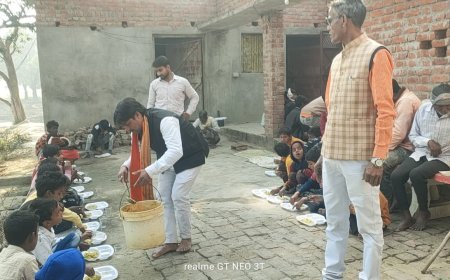 खिचड़ी सहभोज का हुआ आयोजन 