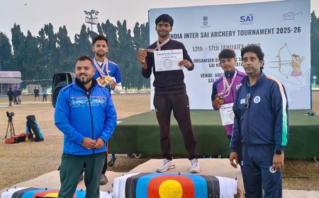 तीरंदाजी खेल में जिले के खिलाड़ियों ने पूरे देश व क्षेत्र में परचम लहराया 