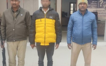 हत्या का वाँछित अभियुक्त चढ़ा पुलिस के हत्थे 