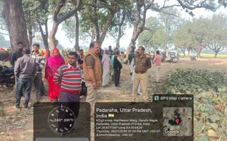 महुली थाना क्षेत्र के पेड़ से फंदे के सहारे झुलता मिला लड़की का शव