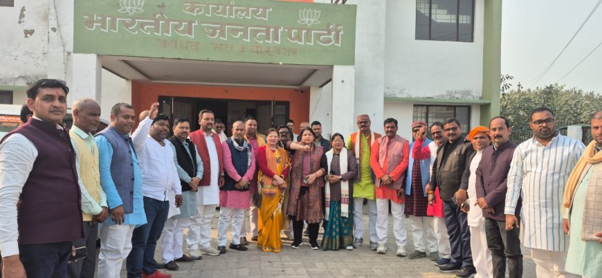 नितिन नबीन के भाजपा राष्ट्रीय अध्यक्ष बनने पर जश्न, कार्यकर्ताओं में उत्साह