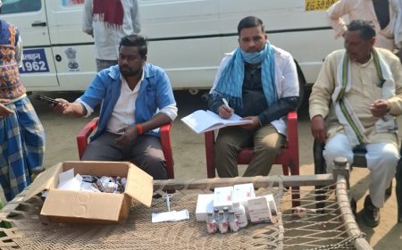 1962 टीम द्वारा पशुओं का निःशुल्क टीकाकरण