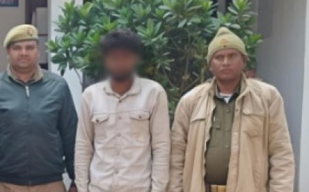 नाबालिग को भगा ले जाने में वाँछित अभियुक्त गिरफ्तार