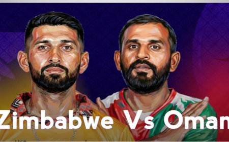 जिम्बांबे नें ओमान को 8 विकेट से हराया  
