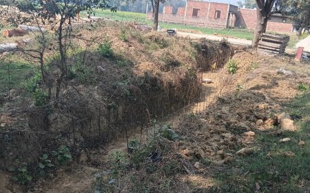 एसडीएम के नाराजगी का हुआ असर, नपं ने शुरु कराया अधूरे नाले का निर्माण 