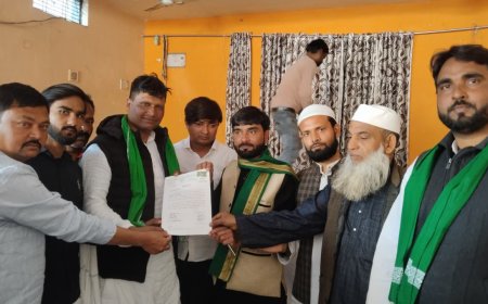 सेराज खान बने संतकबीरनगर के जिला महासचिव