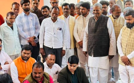 धनघटा में नए नगर पंचायत कार्यालय का शुभारंभ, विकास कार्यों को मिलेगी नई गति