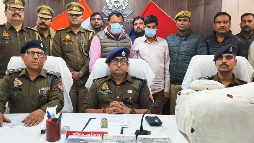 संत कबीर नगर पुलिस ने चोरी के तीन घटना का किया खुलासा, आरोपी गिरफ्तार