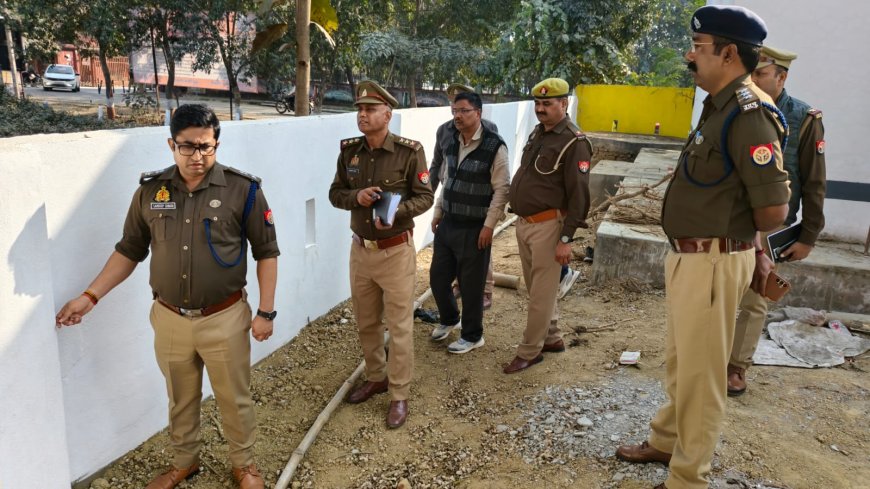 एसपी  संदीप कुमार मीना  नें महिला थाना खलीलाबाद का किया औचक निरीक्षण, बेहतर बनाए रखने के निर्देश दिए